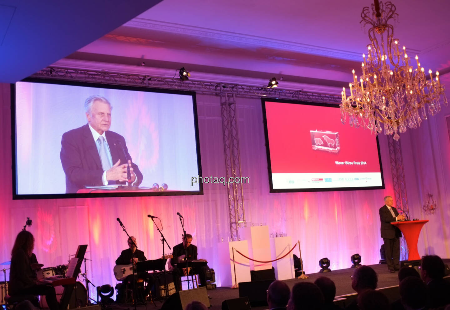 Jean-Claude Trichet war Hauptredner beim Wiener Börsepreis 2014