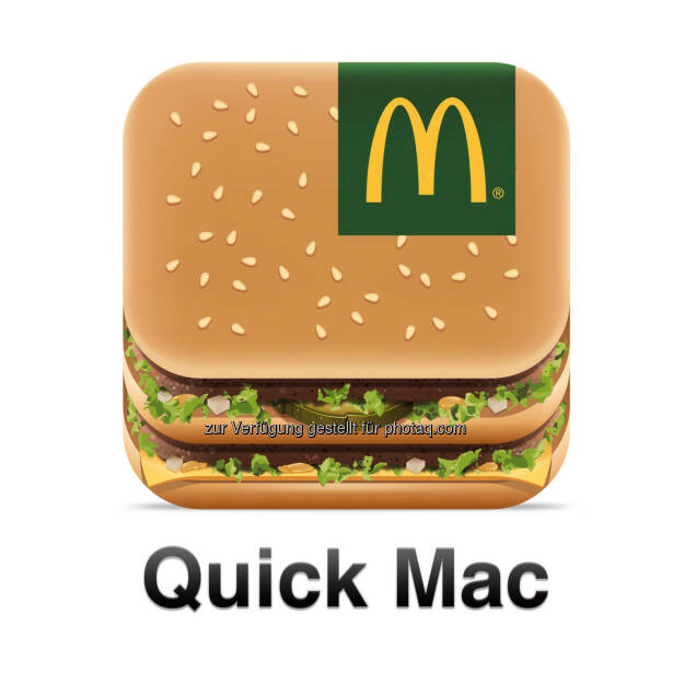 McDonald's Österreich launcht mobile Bestell-App -Mit der kostenlosen App Quick Mac ist erstmals mobiles Bestellen und Bezahlen möglich. Gäste können ihre Bestellung via Smartphone von unterwegs aufgebenund kurze Zeit darauf die frisch zubereiteten Produkte im ausgewählten Restaurant abholen oder vor Ort genießen. (Bild: McDonald's) (21.05.2014) 