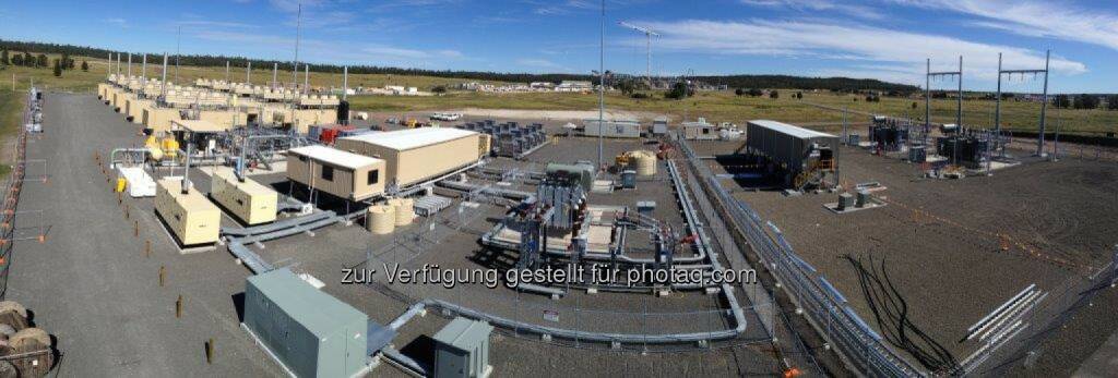 Jenbacher Gasmotoren: Wachstum durch internationalen Erdgas-Boom in Australien, Lieferung von 19 Jenbacher Gasmotoren von GE an Australia Pacific LNG, Reedy Creek / Eurombah Creek (Queensland, Australien) (Bild: GE/Jenbacher) (27.05.2014)