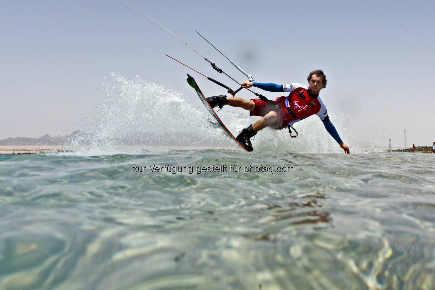 Mario Rodwald (D) beim Red Sea Kitesurf World Cup (28. Mai bis zum 1. Juni ) (Bild: Hoch Zwei / Juergen Tap)