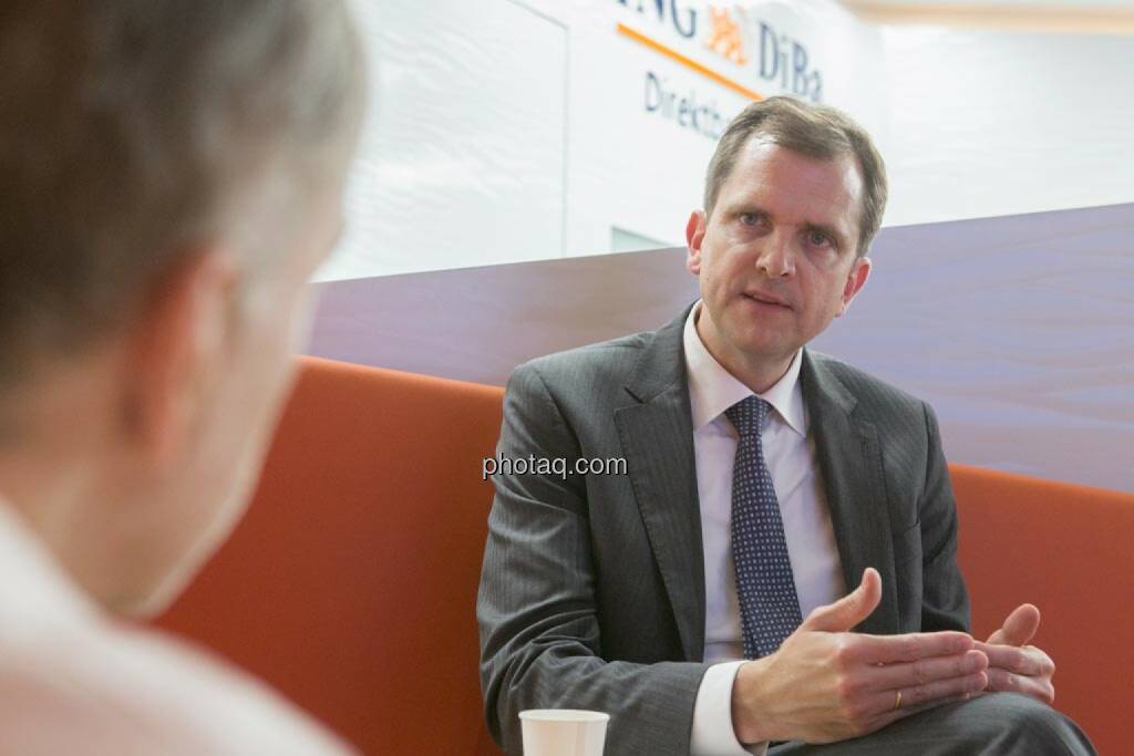 Roel Huisman (CEO ING-DiBa Direktbank Austria), © photeq/Martina Draper (12.06.2014) 