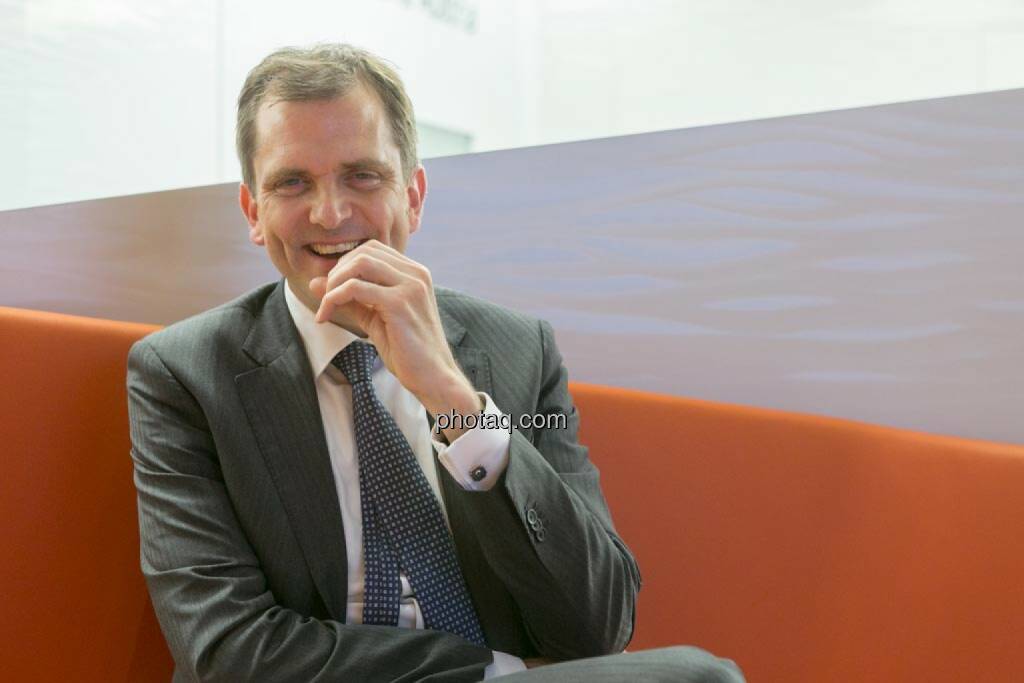 Roel Huisman (CEO ING-DiBa Direktbank Austria), © photeq/Martina Draper (12.06.2014) 