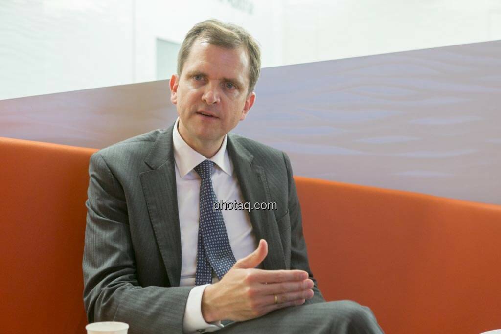 Roel Huisman (CEO ING-DiBa Direktbank Austria), © photeq/Martina Draper (12.06.2014) 