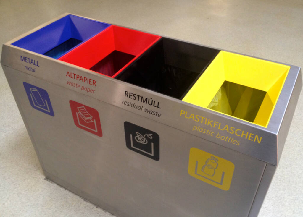 Müll: Metall, Altpapier, Restmüll, Plastikflaschen (12.06.2014) 