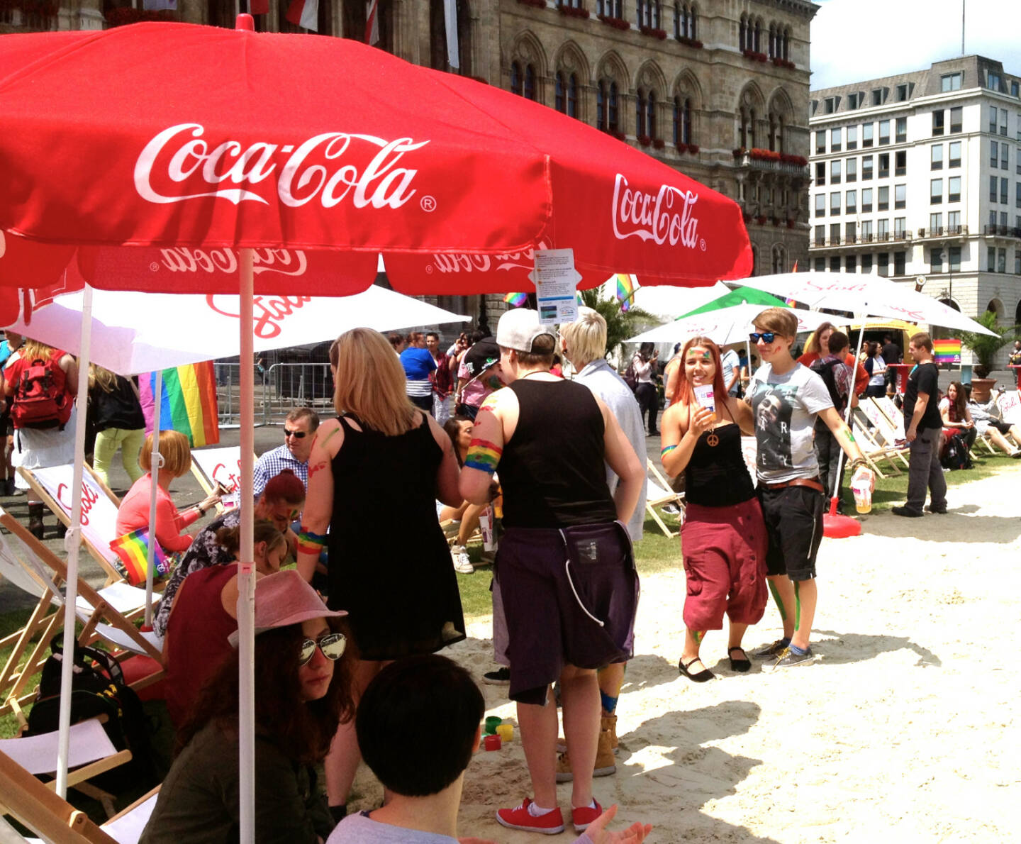 Coca-Cola Regenbogenparade 2014