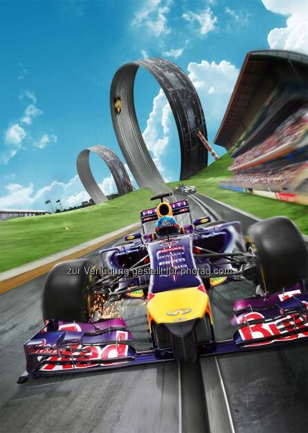 voestalpine: Update des Red Bull Racers Games mit dem neuen Red Bul Ring - mit dabei natürlich auch der voestalpine wing   Source: http://facebook.com/voestalpine (16.06.2014) 