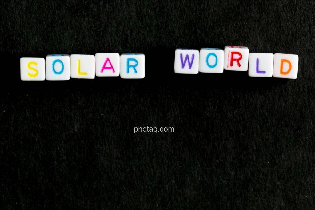 Solar World, © finanzmarktfoto.at/Martina Draper (21.06.2014)