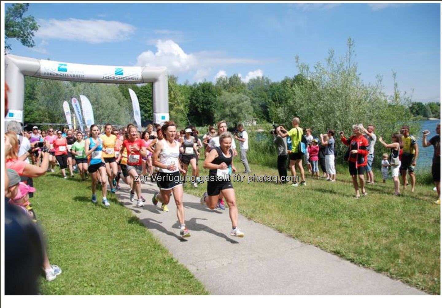 Start, OÖGKK Frauenlauf Linz 2014