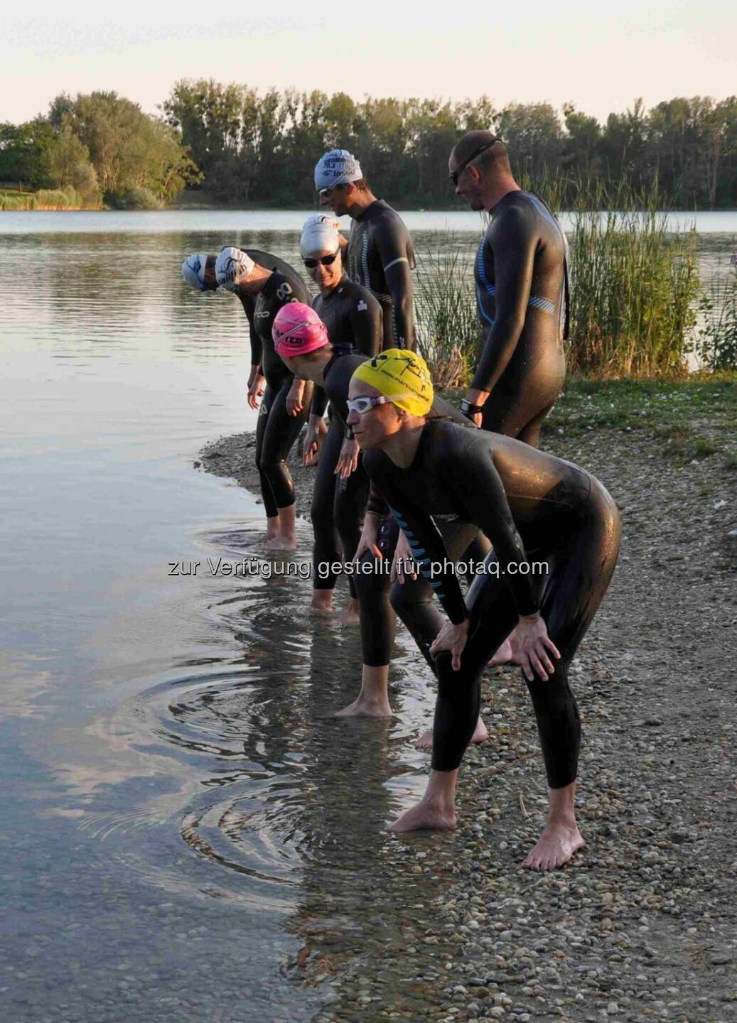 Lage, Check, Ausblick: Tristyle-Vereinstraining Freiwasserschwimmen