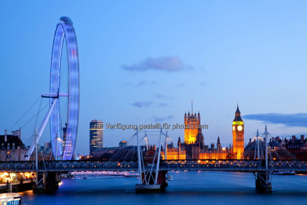 London als Reiseziel stets gefragt - Foto: Fotolia, Abdruck honorarfrei, © Aussendung checkfelix (03.01.2013) 