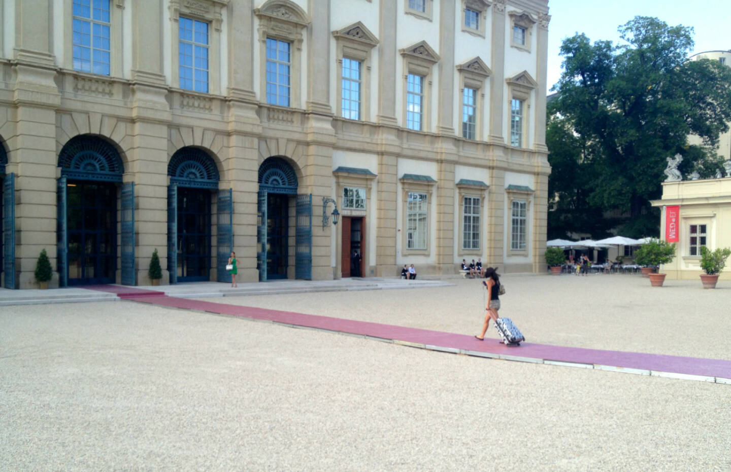 Der Weg Palais Liechtenstein