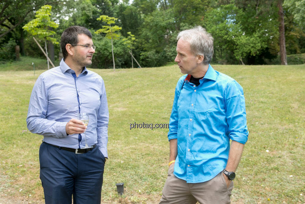 Diskussion: Andreas Wölfl, Christian Drastil, © photeq/Martina Draper (27.06.2014) 