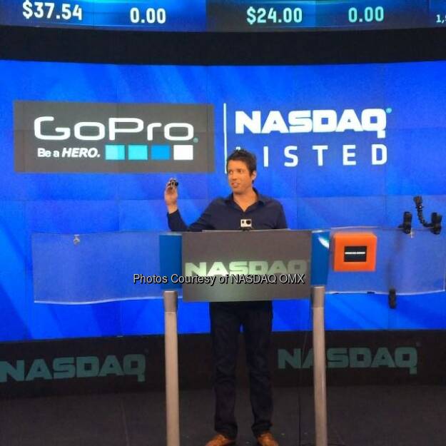 GreatAdvice from Nick Woodman, CEO of GoPro  #GoPro  Source: http://facebook.com/NASDAQ (27.06.2014) 