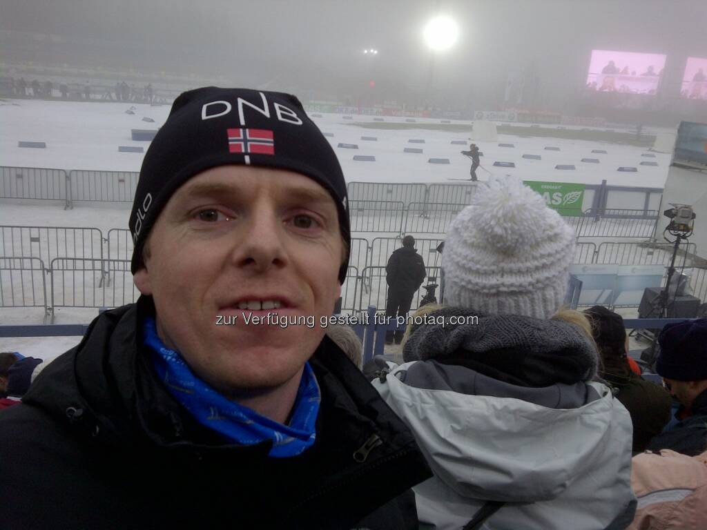 Jänner: Christian-Hendrik Knappe, db-X markets, beim Biathlon-Weltcup in Oberhof (06.01.2013) 