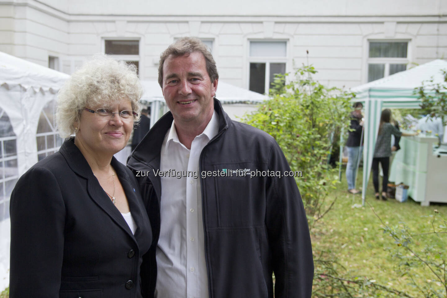 Sabine Seidler, Rektorin TU Wien; Wilfried Sihn, Geschäftsführer Fraunhofer Austria