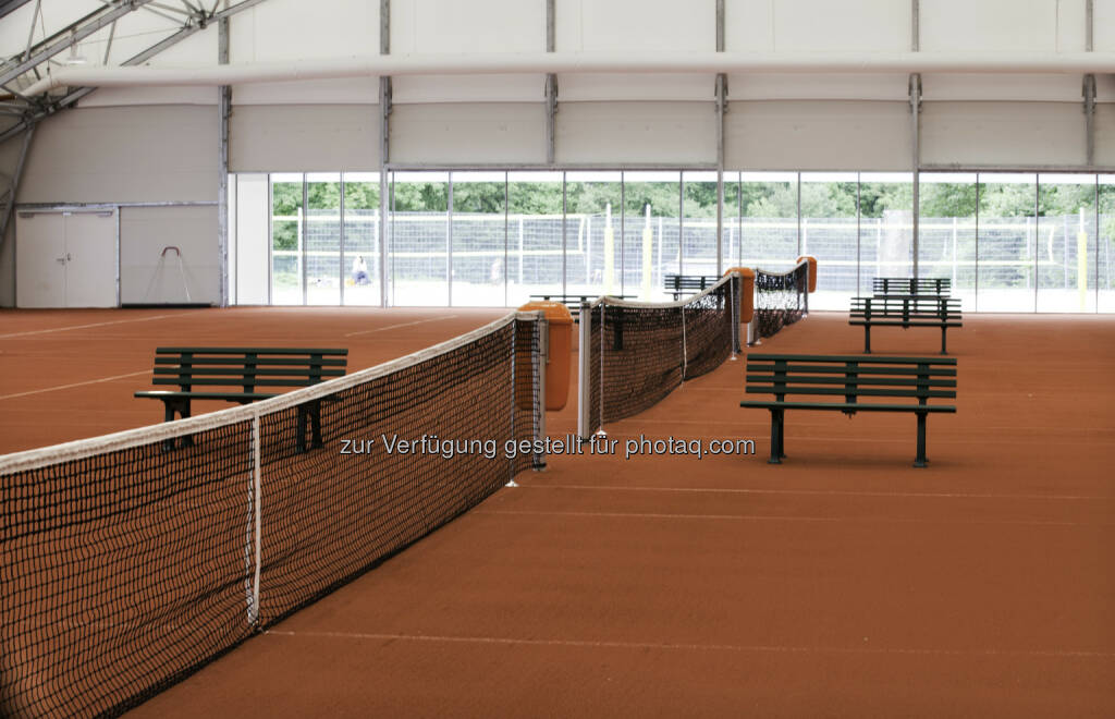 Sportstättenverein Marswiese: Freilufttennis in der Halle: Neueröffnung einer innovativen Tennishalle, © Aussendung (01.07.2014) 