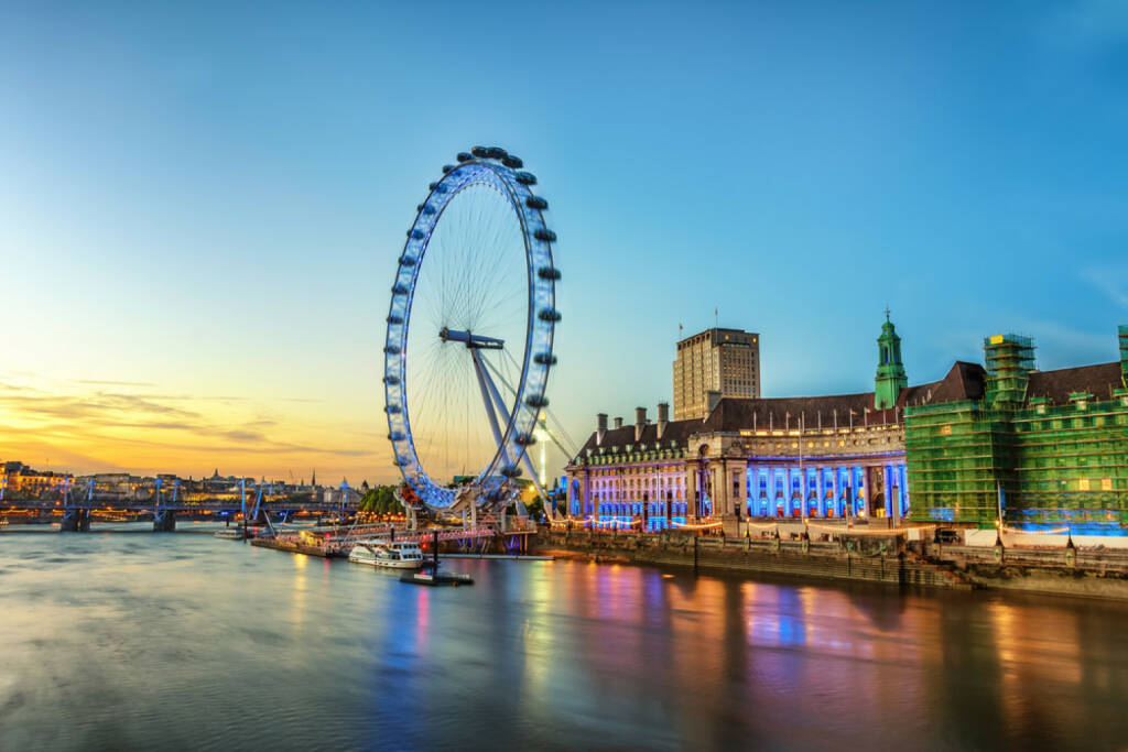 London Eye, http://www.shutterstock.com/de/pic-155068436/stock-photo-the-london-eye-on-the-south-bank-of-the-river-thames-at-night-in-london-england.html , © shutterstock.com (02.07.2014) 