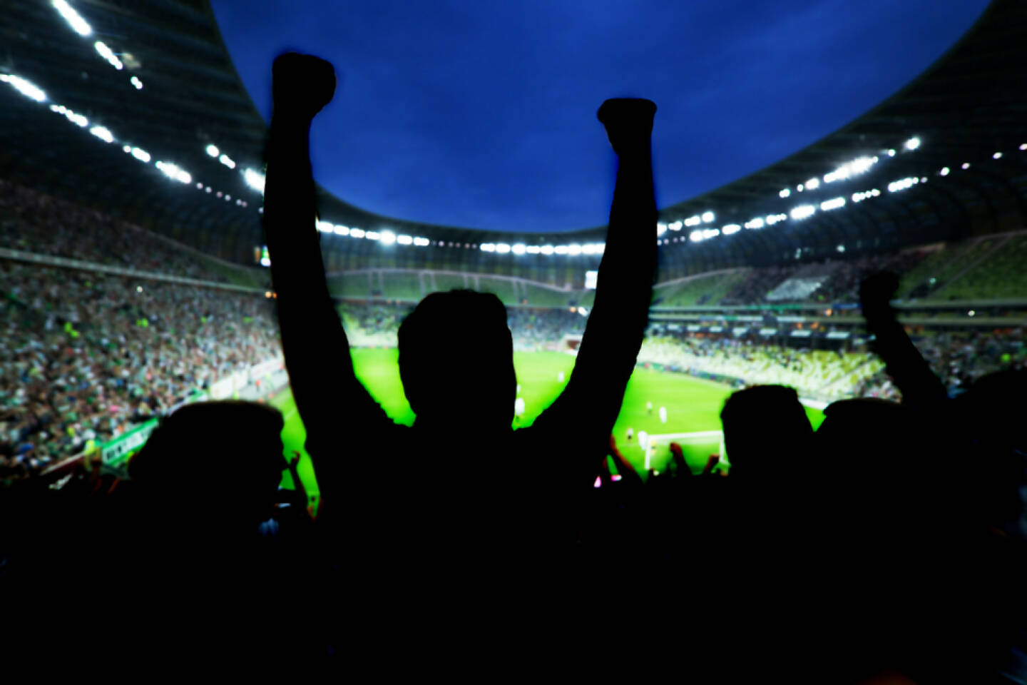 Jubel, Menschenmassen, Fussball, Freude, Sieg, http://www.shutterstock.com/de/pic-161967395/stock-photo-football-soccer-fans-support-their-team-and-celebrate-goal-score-victory-full-stadium.html 