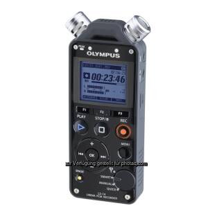 Olympus schreibt: Noch nie war es so einfach, hochwertige Audioaufnahmen zu produzieren: Die Linear-PCM-Recorder LS-12 und LS-14 überzeugen mit einer professionellen Ausstattung und praktischen Funktionen wie Tuner, Metronom oder Overdubbing. Für eine einfache Bedienung sorgt das Wahlrad, an dem sich die unterschiedlichen Modi (Manuell, Quick und Tuner) sowie der innovative Smart-Modus einstellen lassen. LS-12 und LS-14 sind für 159,99 €/199,00 CHF und 219,99 €/279,00 CHF erhältlich (08.01.2013) 