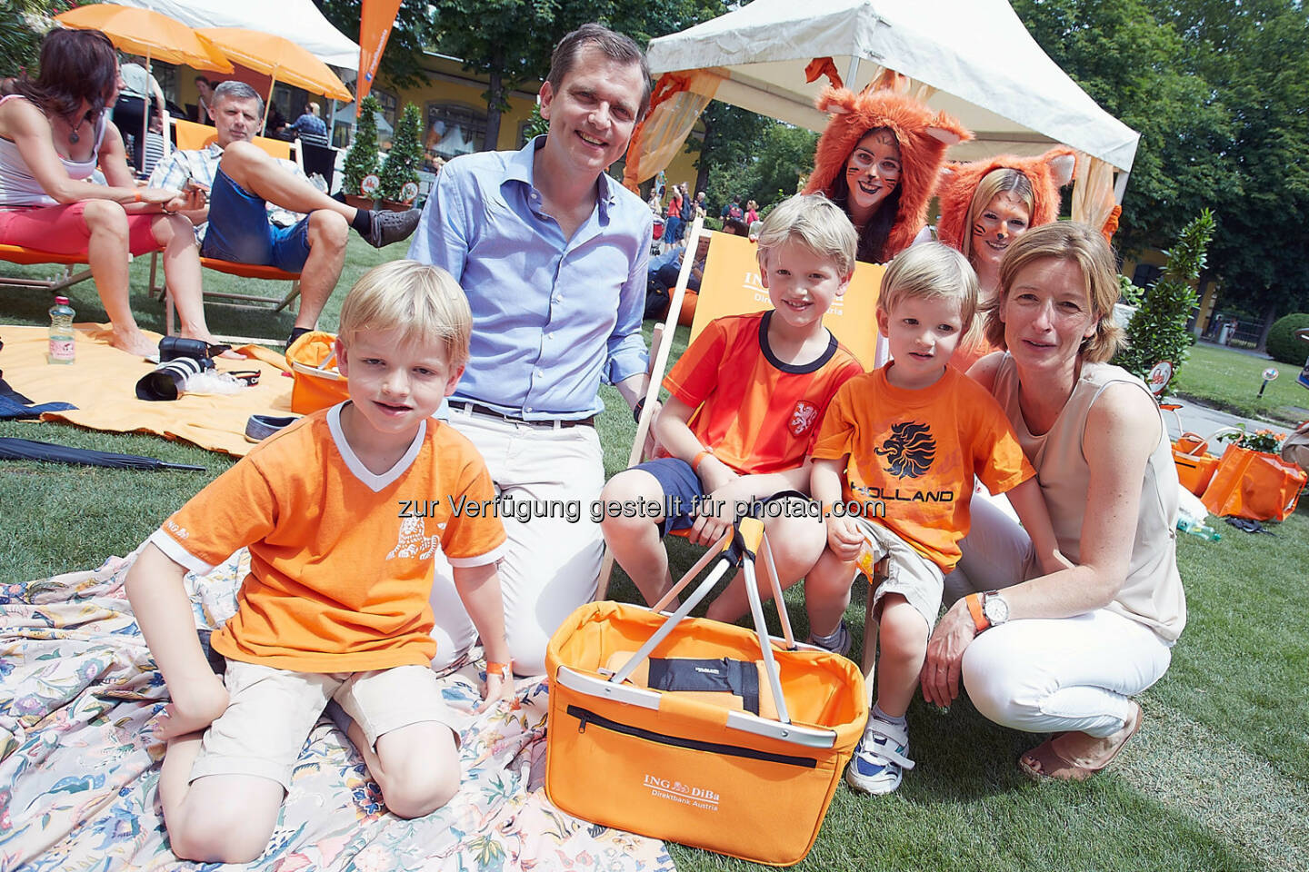 CEO Roel Huisman mit Familie (Bild: Thomas Preiss)
