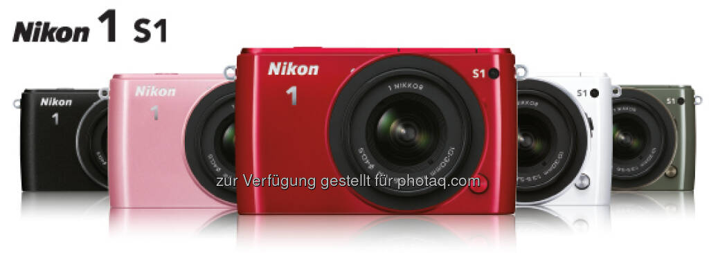 Nikon 1 S1 - Einstiegsmodell in die Welt der kompakten Nikon-Systemkameras (09.01.2013) 