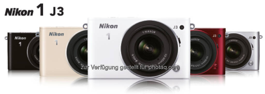 Nikon 1 J3 - laut Nikon kompakteste Systemkamera der Welt (09.01.2013) 