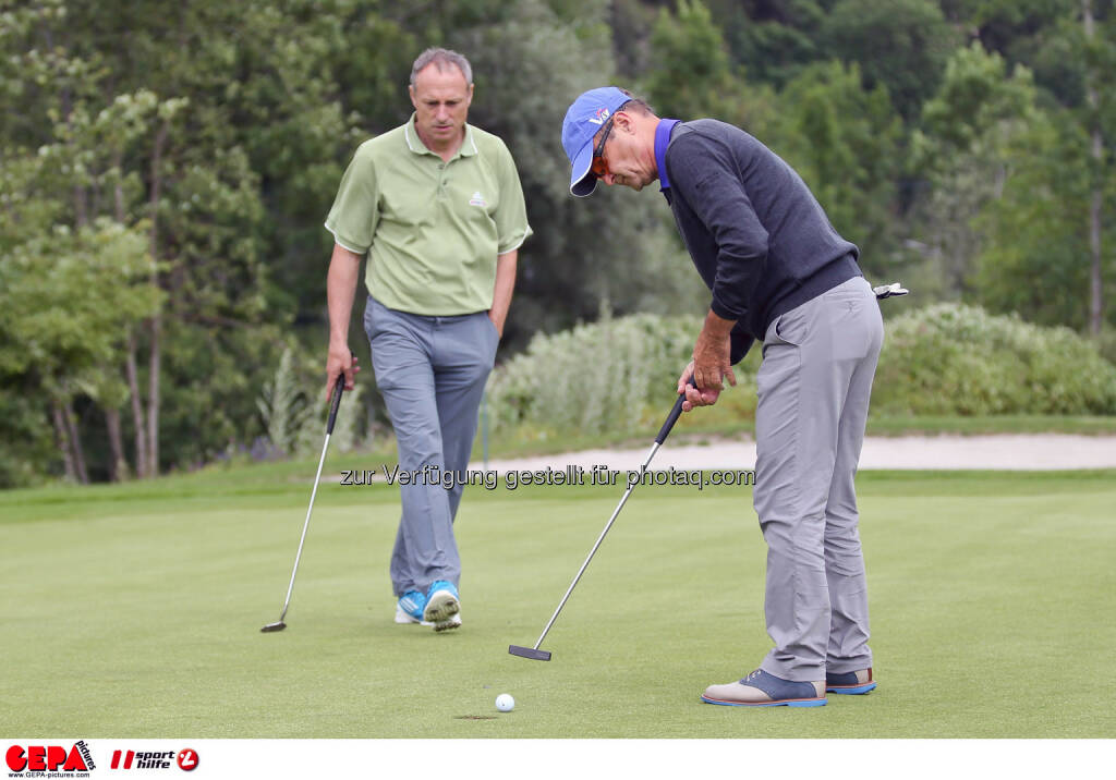 Gerhard Neuwirth and Anton Schutti (Sporthilfe). Photo: GEPA pictures/ Christian Walgram (12.07.2014) 