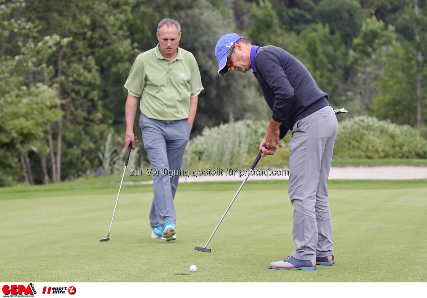 Gerhard Neuwirth and Anton Schutti (Sporthilfe). Photo: GEPA pictures/ Christian Walgram