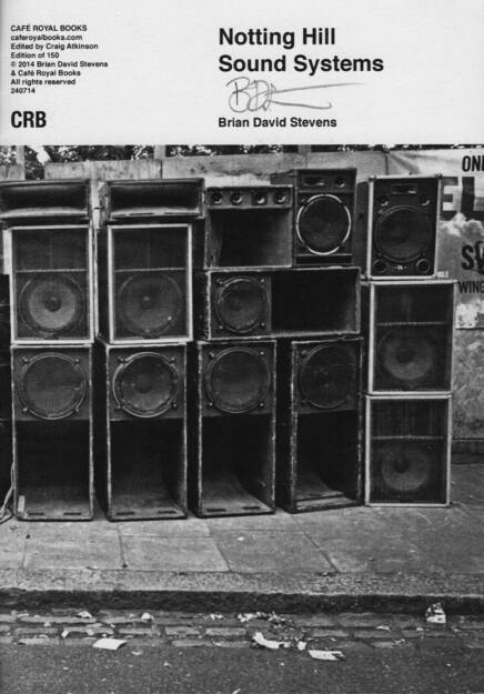 Brian David Stevens - Notting Hill Sound Systems, Beispielseiten, sample spreads, http://josefchladek.com/book/brian_david_stevens_-_notting_hill_sound_systems, © (c) josefchladek.com (13.07.2014) 