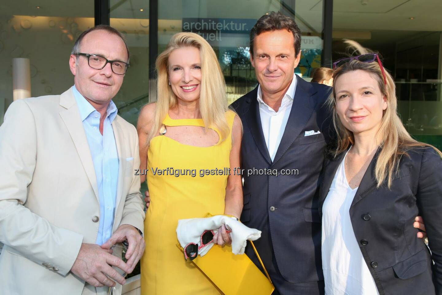 Reinhold Gmeinbauer (Medecco Holding), Andrea Tassul und Thomas Koblmüller (Chopard), Petra Percher (Die Presse)