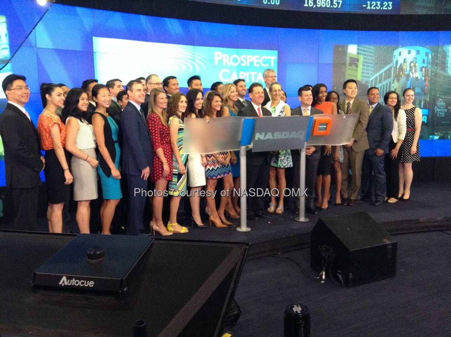 Prospect Capital celebrates its 10th listing anniversary by ringing the #NASDAQ Opening Bell! $PSEC  Source: http://facebook.com/NASDAQ