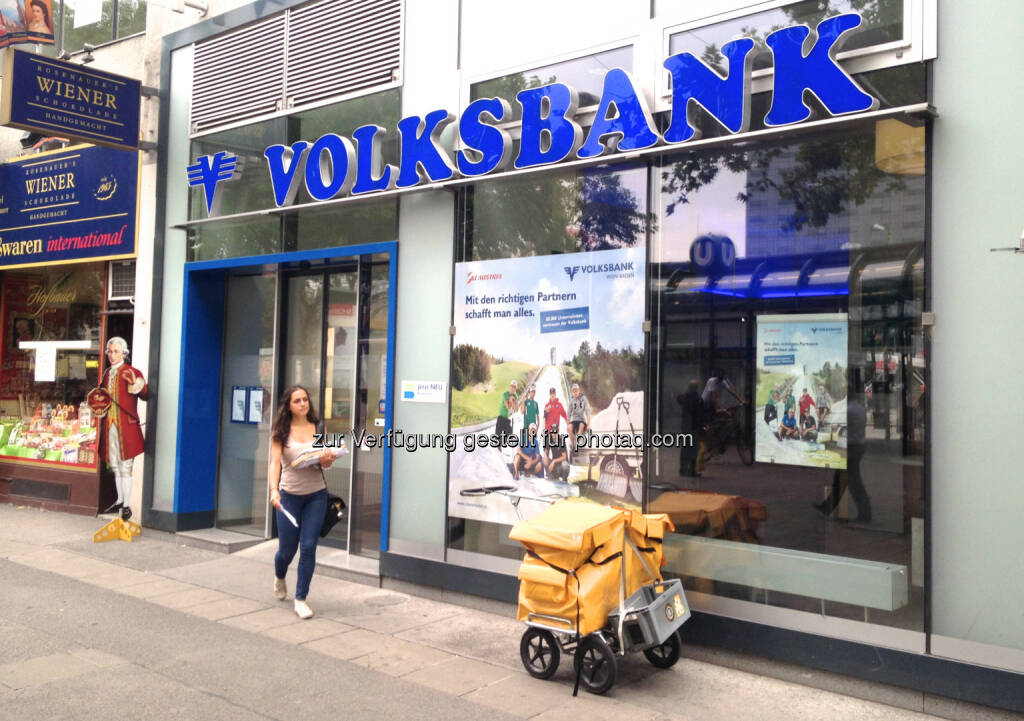 Volksbank Post, © diverse Handypics mit freundlicher Genehmigung von photaq.com-Freunden (30.07.2014) 