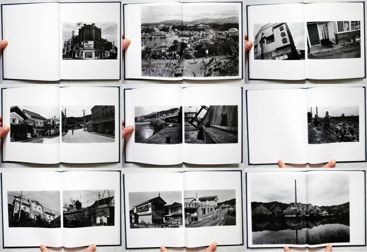 Koji Onaka - Umimachi, Super Labo, 2011, Beispielseiten, sample spreads - http://josefchladek.com/book/koji_onaka_-_umimachi