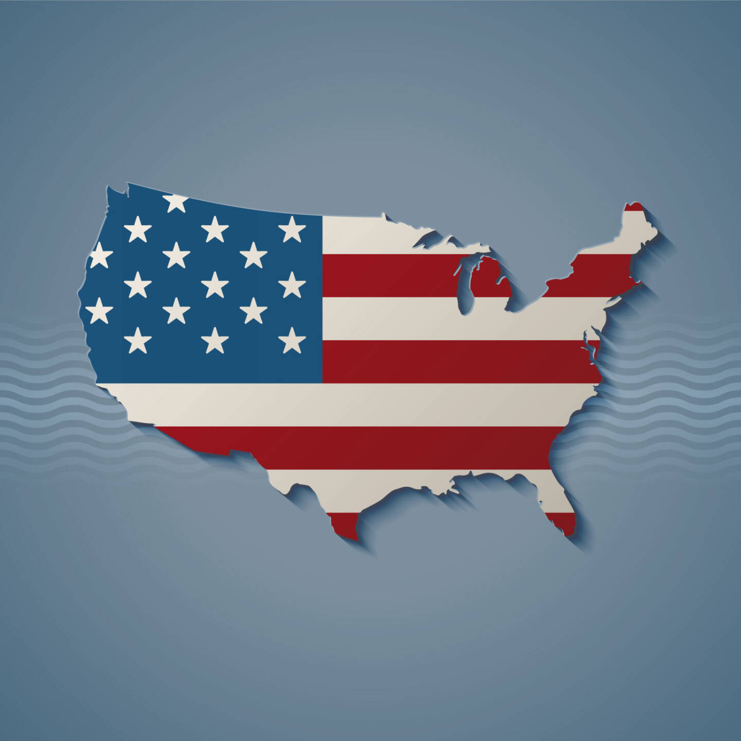 USA, Flagge, Land, Stars and Stripes - http://www.shutterstock.com/de/pic-171180743/stock-vector-united-states-eps-vector.html