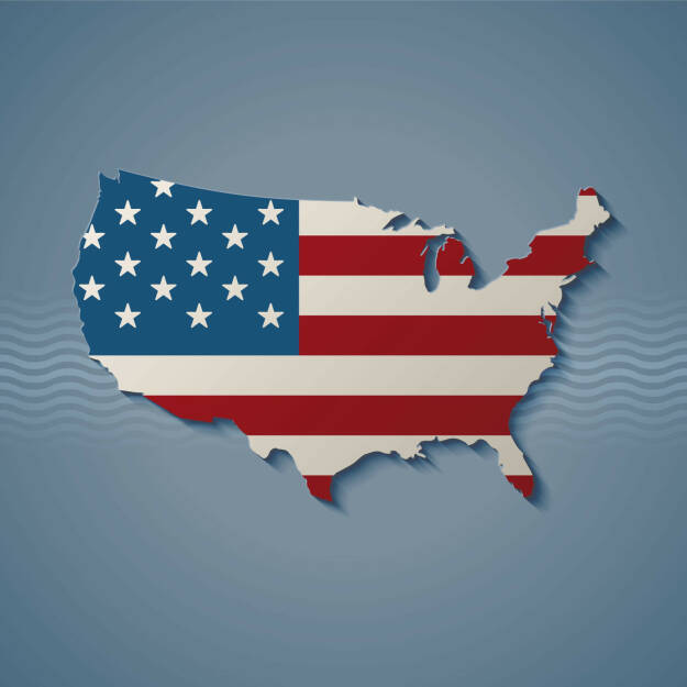 USA, Flagge, Land, Stars and Stripes - http://www.shutterstock.com/de/pic-171180743/stock-vector-united-states-eps-vector.html, © www.shutterstock.com (23.03.2025) 