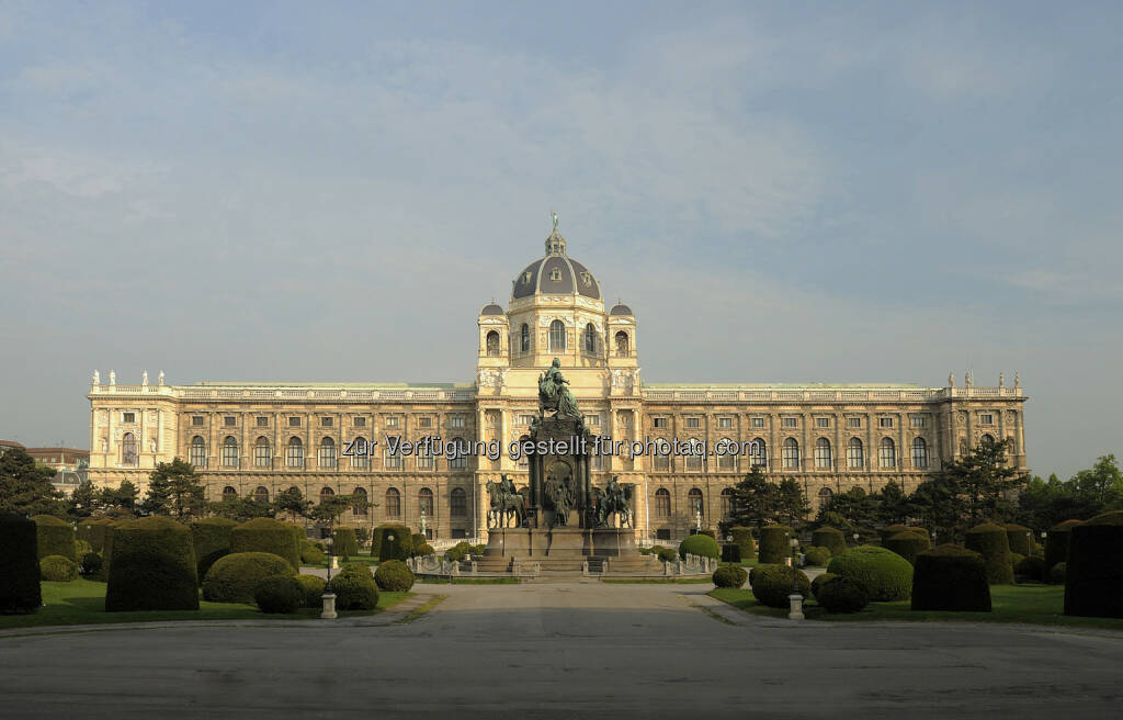 Naturhistorisches Museum: Am 10. August vor genau 125 Jahren - am 10.08.1889 - wurde das Naturhistorische Musem in Wien eröffnet (c) Kurt Kracher, © Aussender (06.08.2014) 