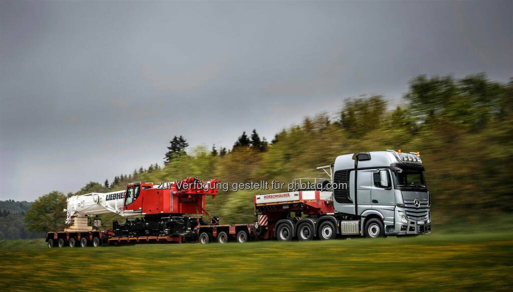 Der Truck von morgen und die Spitzentechnik von heute – Mercedes-Benz Lkw und Fuso auf der IAA Nutzfahrzeuge 2014 in Hannover: Mercedes-Benz; Actros; 4163; SLT; , © Aussendung (06.08.2014) 