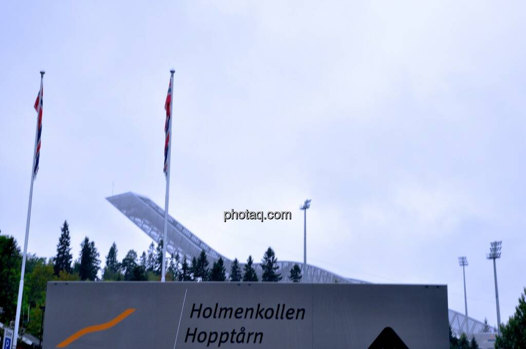 Holmenkollen, Sprungturm, © photaq.com (08.08.2014) 