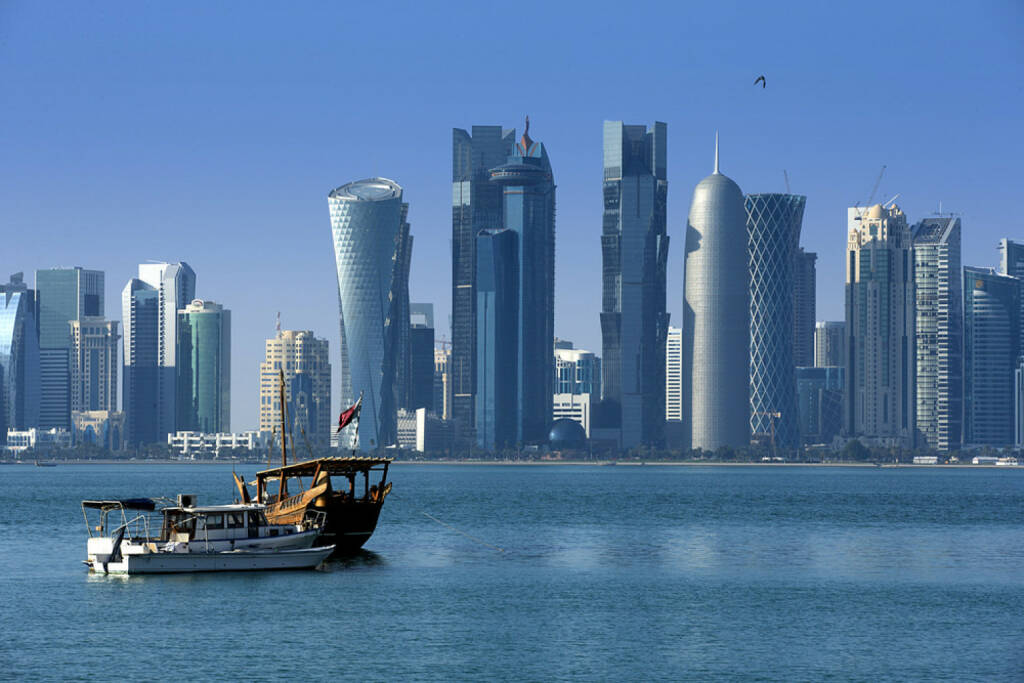 Doha, Katar, http://www.shutterstock.com/de/pic-172611632/stock-photo-modern-city-in-doha.html, © (www.shutterstock.com) (11.08.2014) 