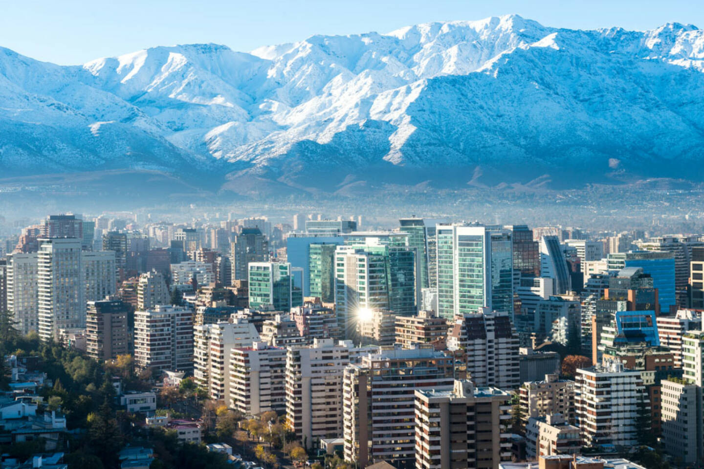 Santiago de Chile, Chile, http://www.shutterstock.com/de/pic-198592412/stock-photo-santiago-white-cityscape.html