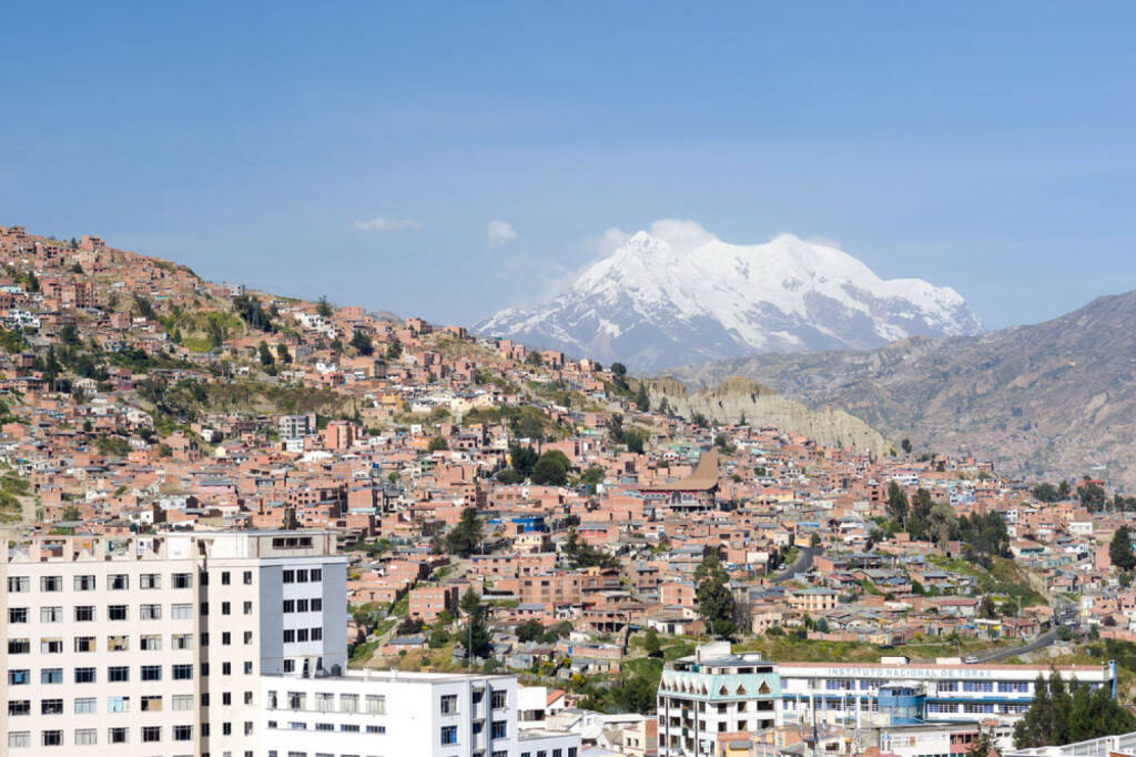 La Paz, Bolivien, http://www.shutterstock.com/de/pic-110991587/stock-photo-this-image-shows-la-paz-bolivia.html, © (www.shutterstock.com) (11.08.2014) 