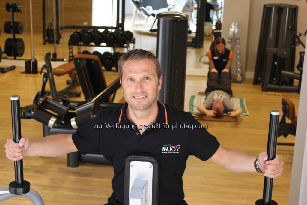Injoy siegt im österreichweiten Format und Ögvs Fitnessstudiotest: Injoy Franchisegeber Andreas Thurne, © Aussendung (12.08.2014) 