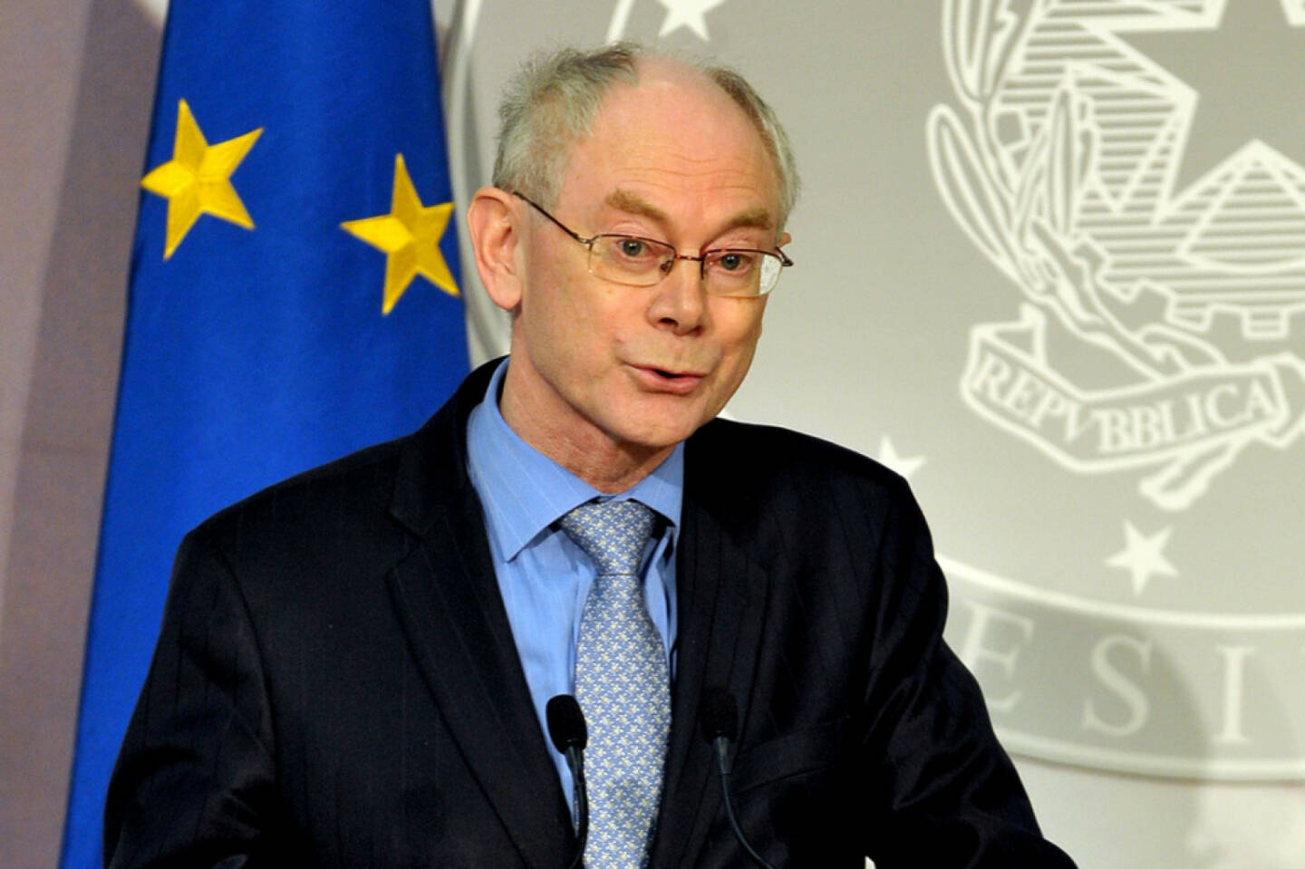 Herman Van Rompuy, Europäischer Rat, <a href=http://www.shutterstock.com/gallery-667537p1.html?cr=00&pl=edit-00>miqu77</a> / <a href=http://www.shutterstock.com/?cr=00&pl=edit-00>Shutterstock.com</a>, miqu77 / Shutterstock.com