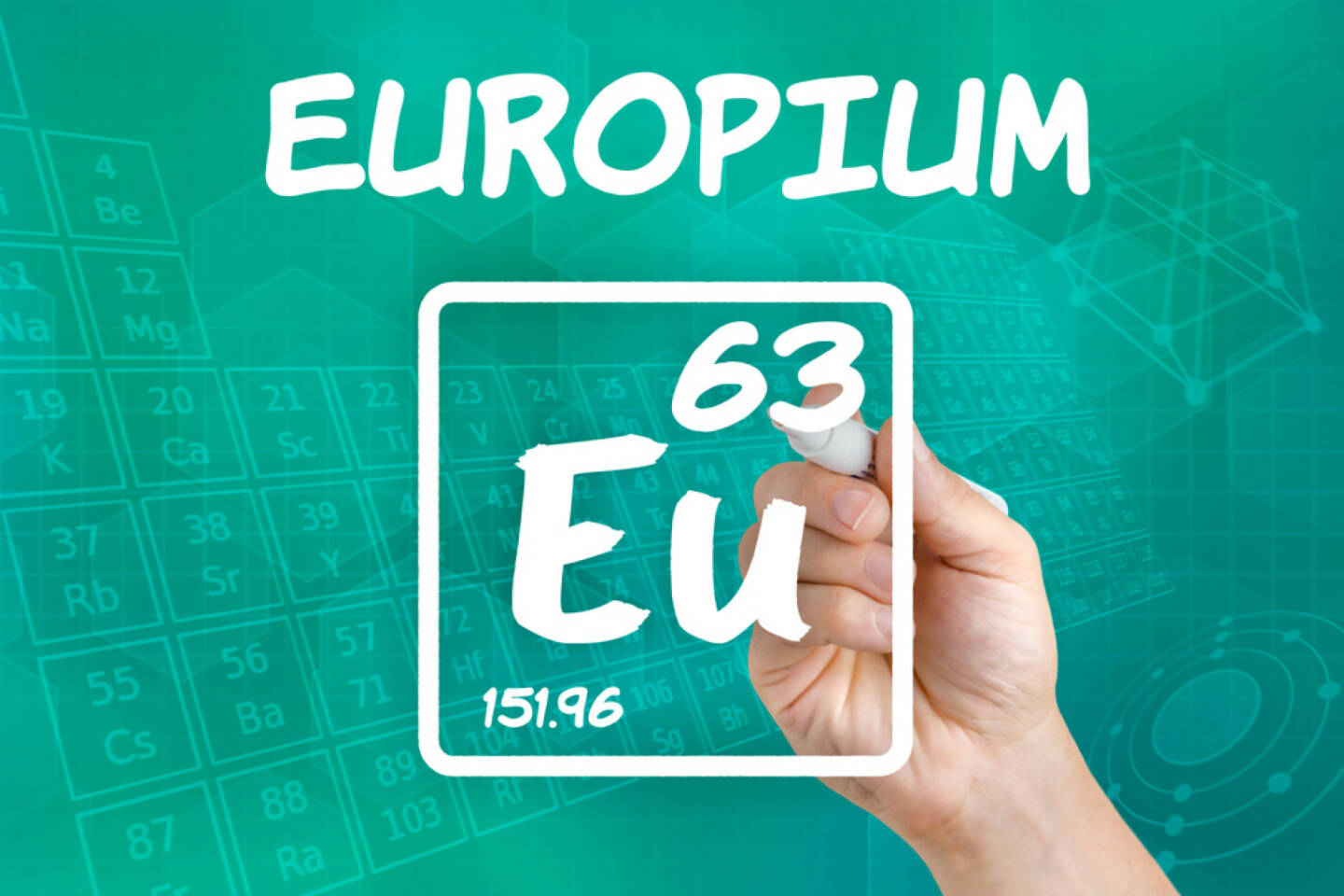 Europium, Seltene Erden, Metall, http://www.shutterstock.com/de/pic-152211170/stock-photo-symbol-for-the-chemical-element-europium.html