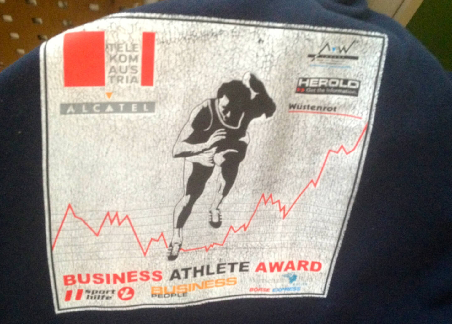 Business Athlete Award Vintage, heuer wieder neu als Runplugged Business Athlete Award mit der Sporthilfe, siehe http://www.christian-drastil.com/2014/04/25/freude_der_business_athlete_award_gehort_mir