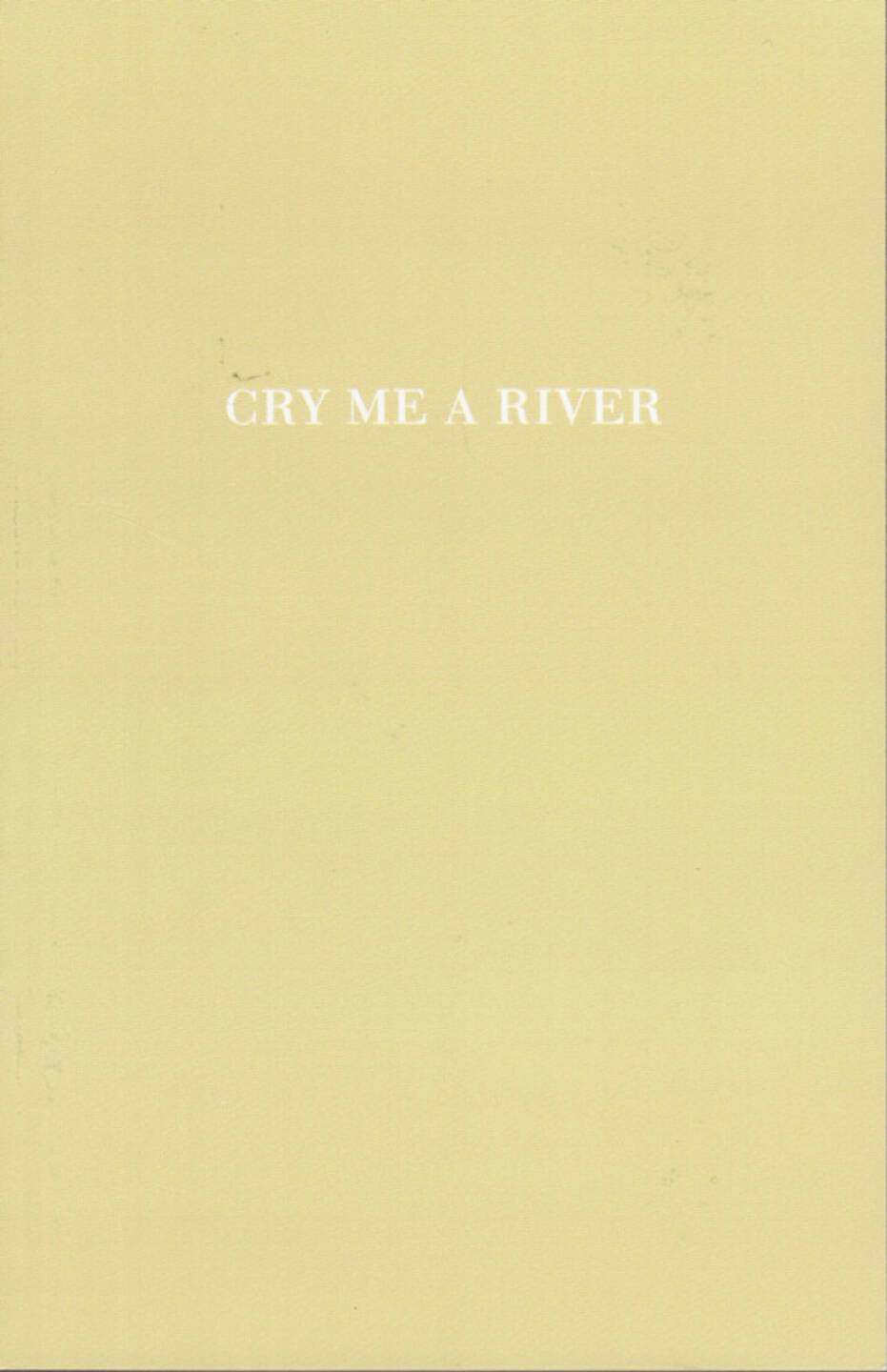 Thomas Mailaender - Cry Me A River, RVB Books, 2014, Beispielseiten, sample spreads -  http://josefchladek.com/book/thomas_mailaender_-_cry_me_a_river