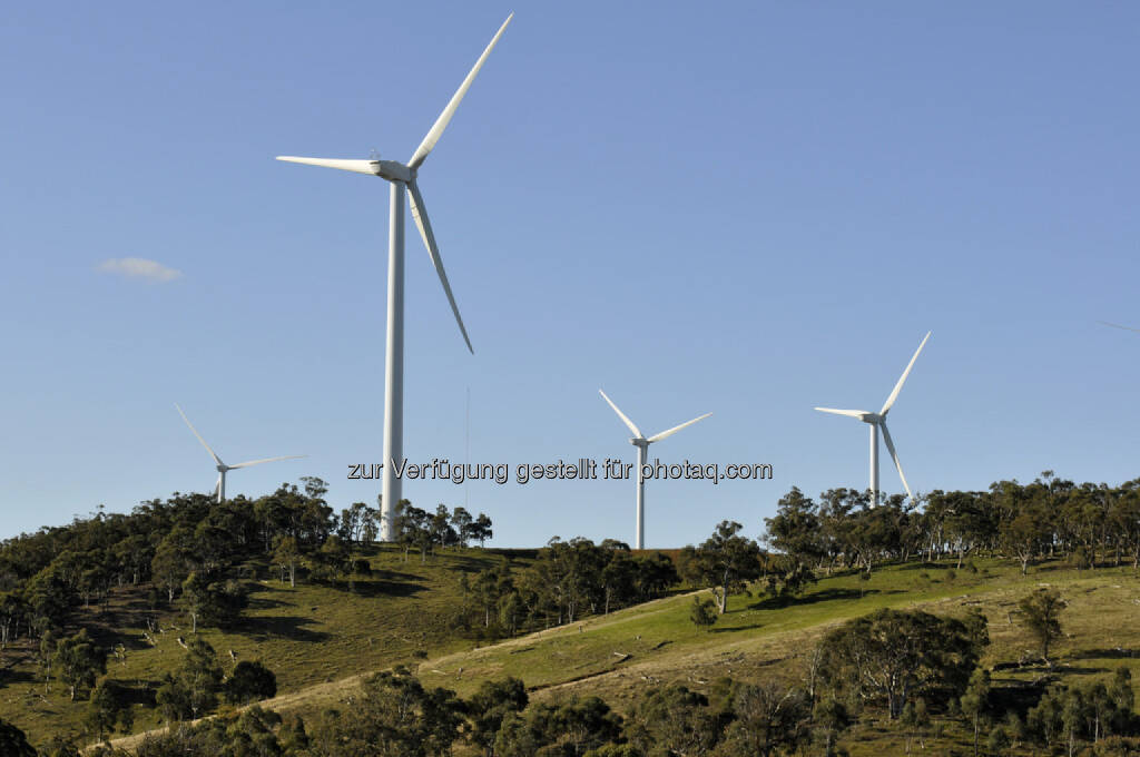 Origin Energy, Windpark, Australien, Cullerin Range (Bild: Origin Energy http://www.originenergy.com.au/1710/Image-library), © www.shutterstock.com (22.03.2025) 