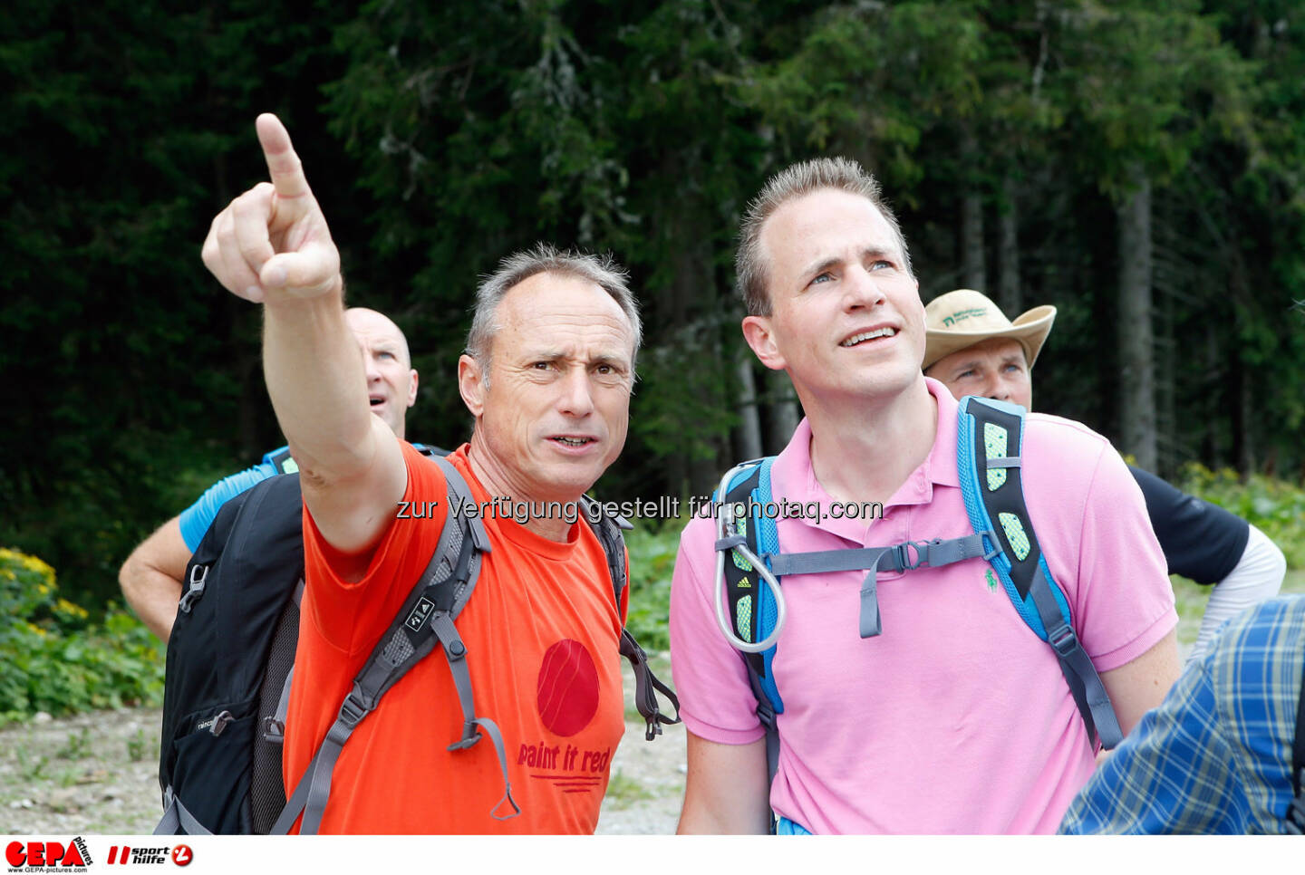 Toni Schutti und Tobias Grafe. (Photo: GEPA pictures/ Markus Oberlaender)