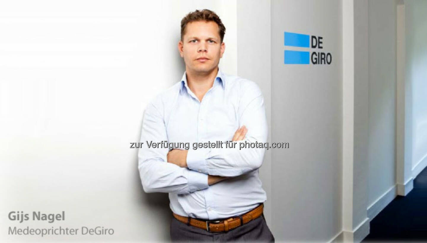 Gijs Nagel startet mit seiner Brokerage unter degiro.at nun auch in Österreich