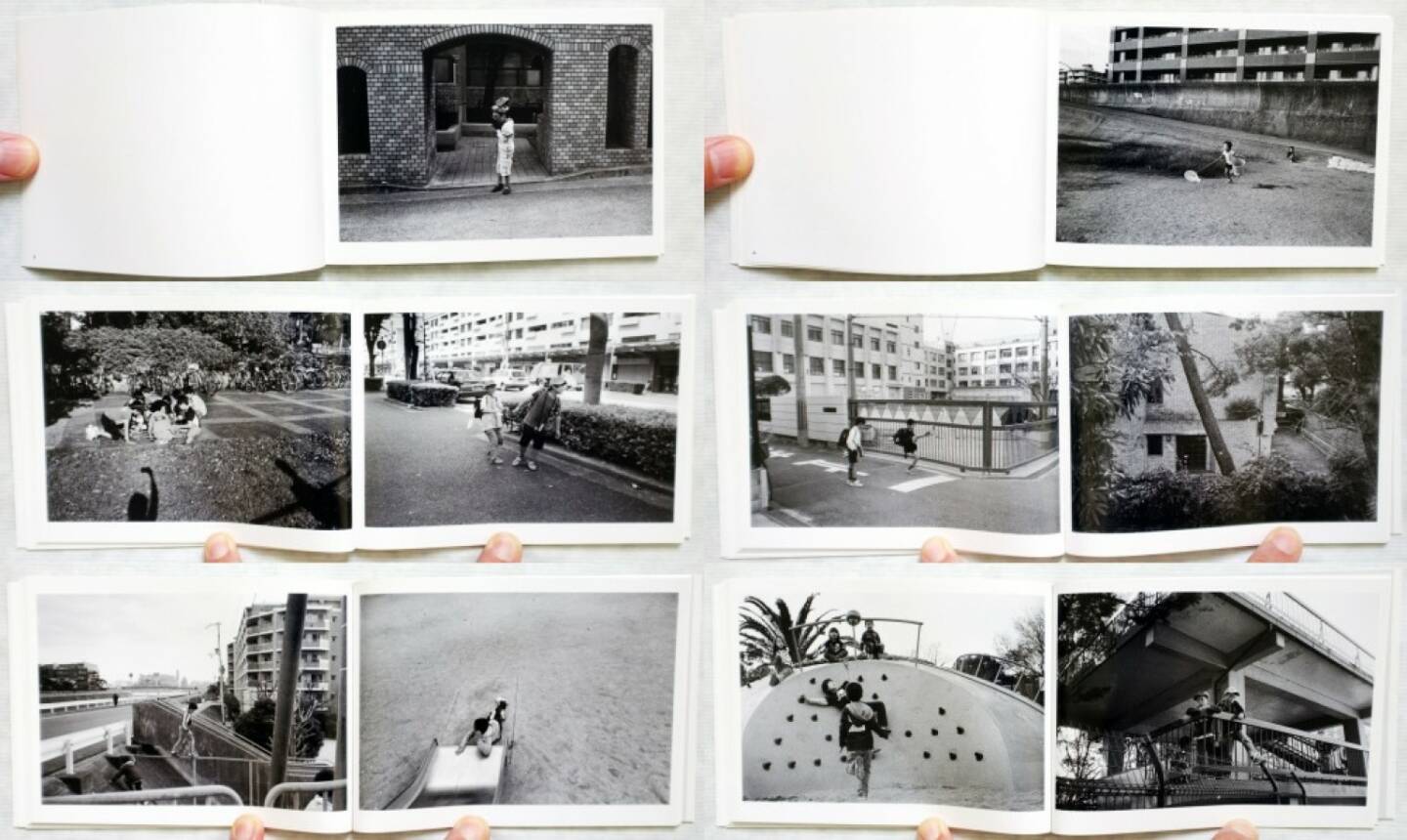 Rie Komatsu - Under some skies いくつかの空の下, Yujin-kobo, 2012, Beispielseiten, sample spreads - http://josefchladek.com/book/rie_komatsu_-_under_some_skies